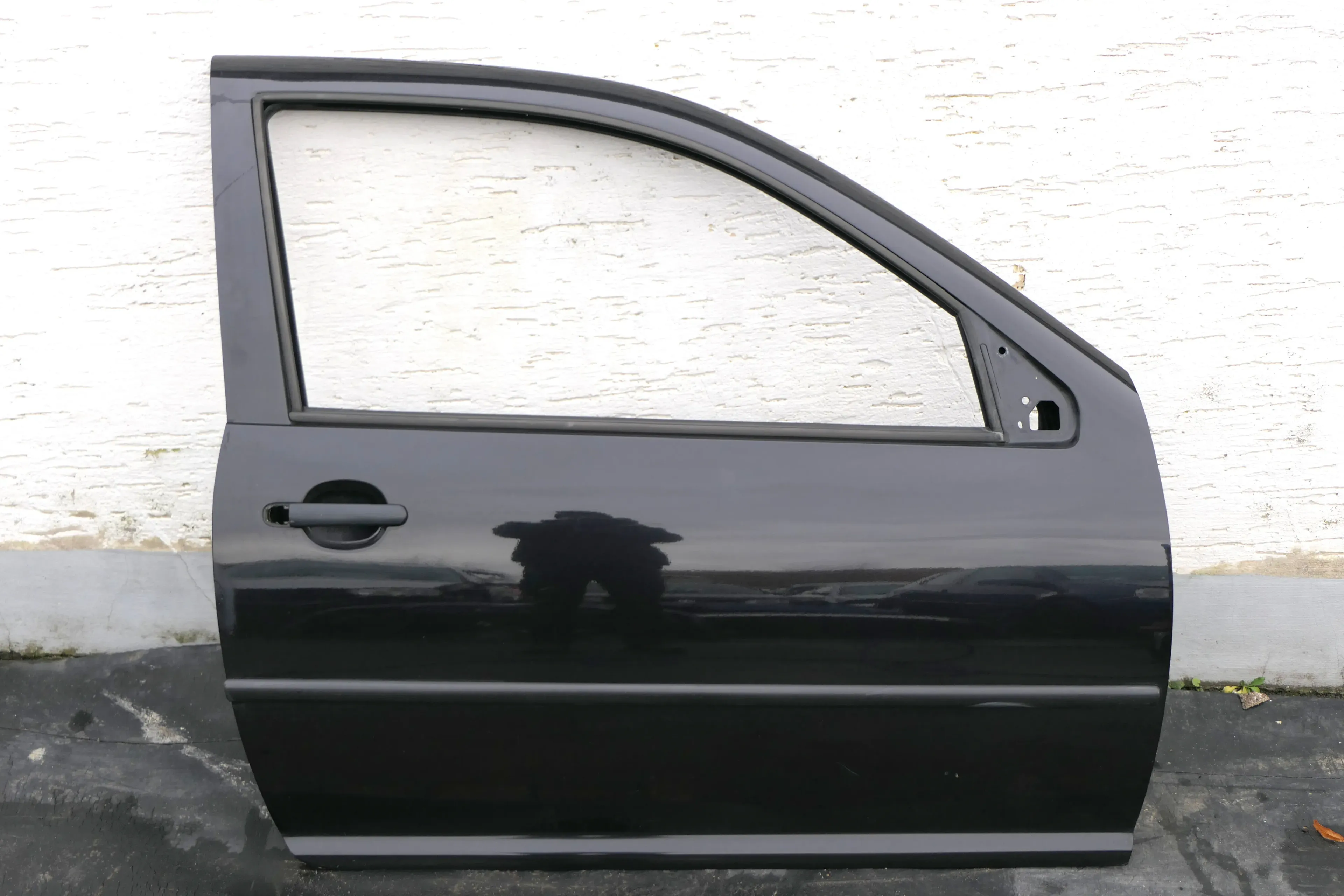 VW Golf 4 Tür vorne rechts Beifahrertür 2/3-Türer schwarz LC9Z blackmagic - Bild 1