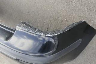 VW Golf 4 Limousine Stoßstange hinten Heckstoßstange Stoßfänger schwarz L041   2 - Bild 5
