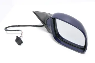 VW Passat 3B 3BG elektrischer Spiegel Außenspiegel rechts + Glas blau LA5E marit - Bild 1