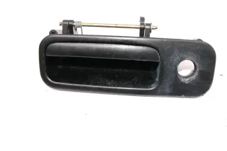 VW Polo 6N Golf 4 6N2 Lupo Griff Heckkklappe Heckklappengriff schwarz matt Shara - Bild 1