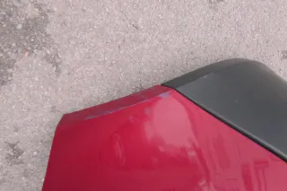 VW Golf 5 1K Limousine Stoßstange hinte Heckstoßstange Stoßfänger rot braun LA3W - Bild 2