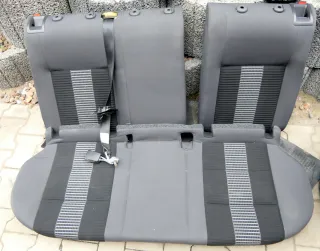VW Golf 5 V Sitz Sitze hinten Rückbank Rücksitzbank 3 Punkt Gurt Lehne Sitzbank - Bild 1