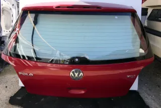 VW Polo 9N3 Cross Heckklappe Kofferraumklappe Klappe hinten rot braun LC3X - Bild 1