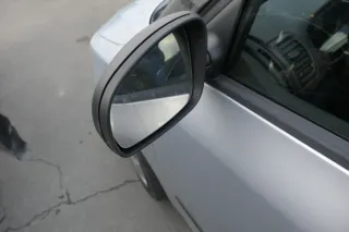 Skoda Fabia 5J mechanisch Spiegel Außenspiegel links mit Glas schwarz matt - Bild 2