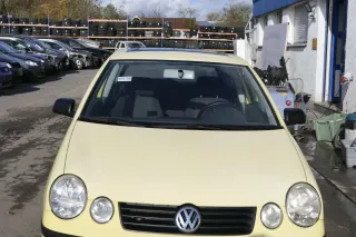 VW Polo 9N Motorhaube Klappe Haube vorne gelb LD1B uni bis ca. Bj. 2004 - Bild 1