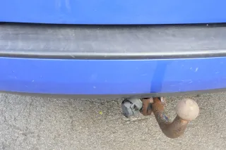 VW Golf 4 Kombi Avant Stoßstange hinten Heckstoßstange Stoßfänger blau LW5Z - Bild 8