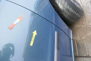 Seat Leon Toledo 1M Tür vorne rechts Beifahrertür grün LS5W AZUL TOPACIO L5SW - Bild 6