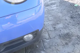VW Lupo 6x Stoßstange vorne Frontstoßstange Stoßfänger blau LR5A - Bild 6