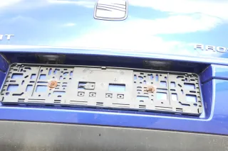 Seat Arosa 6H Stoßstange hinten Facelift Heckstoßstange blau LS5N - Bild 6