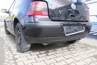 VW Golf 4 Limousine Stoßstange hinten Heckstoßstange Stoßfänger schwarz LC9Z - Bild 3