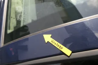 VW Golf 4 Bora Tür hinten rechts nur Kombi /Variant blau LA5G ohne Anbauteile - Bild 7