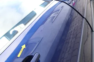 VW Passat 3B 3BG 3B6 Kombi Avant Tür hinten rechts mit Scheibe blau LD5Q - Bild 4