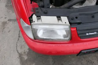 VW Polo 6N Kühlergrill Grillleiste vorne Leiste für Grill rot LP3G - Bild 6