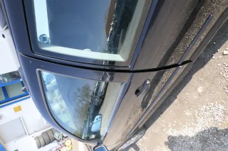 VW Golf 4 Tür vorne links Fahrertür 2/3-Türer blau LC5M ohneAnbauteile - Bild 2
