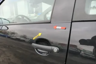 VW Fox 5Z Tür vorne links Fahrertür schwarz LC9Z - Bild 6