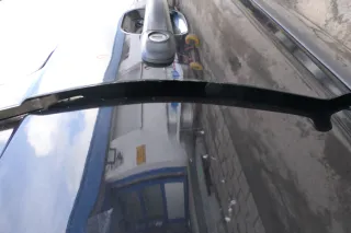 VW Polo 6N 6N2 Tür vorne rechts Beifahrertür 2/3-Türer schwarz LC9Z - Bild 3