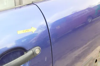 Seat Ibiza 6L Tür Fahrertür 2/3-Türer vorne links blau LS5S - Bild 9