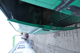 T4 Transporter Tür rechts Schiebetür Multivan Caravelle grün LL6N - Bild 8
