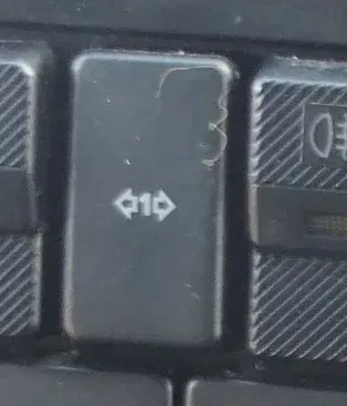 VW T4 Kontrolleuchte 357919235C Anhängerbetrieb Anhängerkupplung - Bild 1