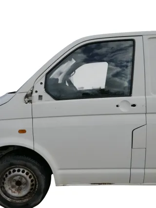 VW T5 T6 Tür vorne links Fahrertür weiß R902 (ohne Anbauteile) Facelift - Bild 1