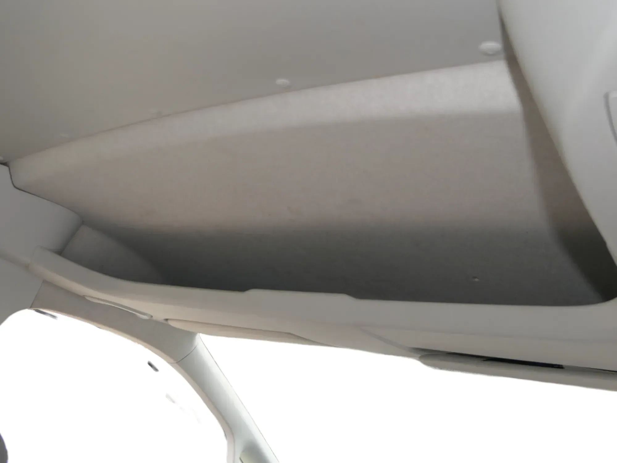 VW Caddy 2k Himmel Innenraum Decke Dachhimmel Dach oben grau vorne Staubehälter - Bild 1