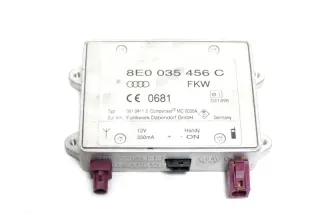 A6 Q7 4L Antenne Steuergerät Verstärker 2 Wege 8E0035456C Compenser Handy - Bild 2