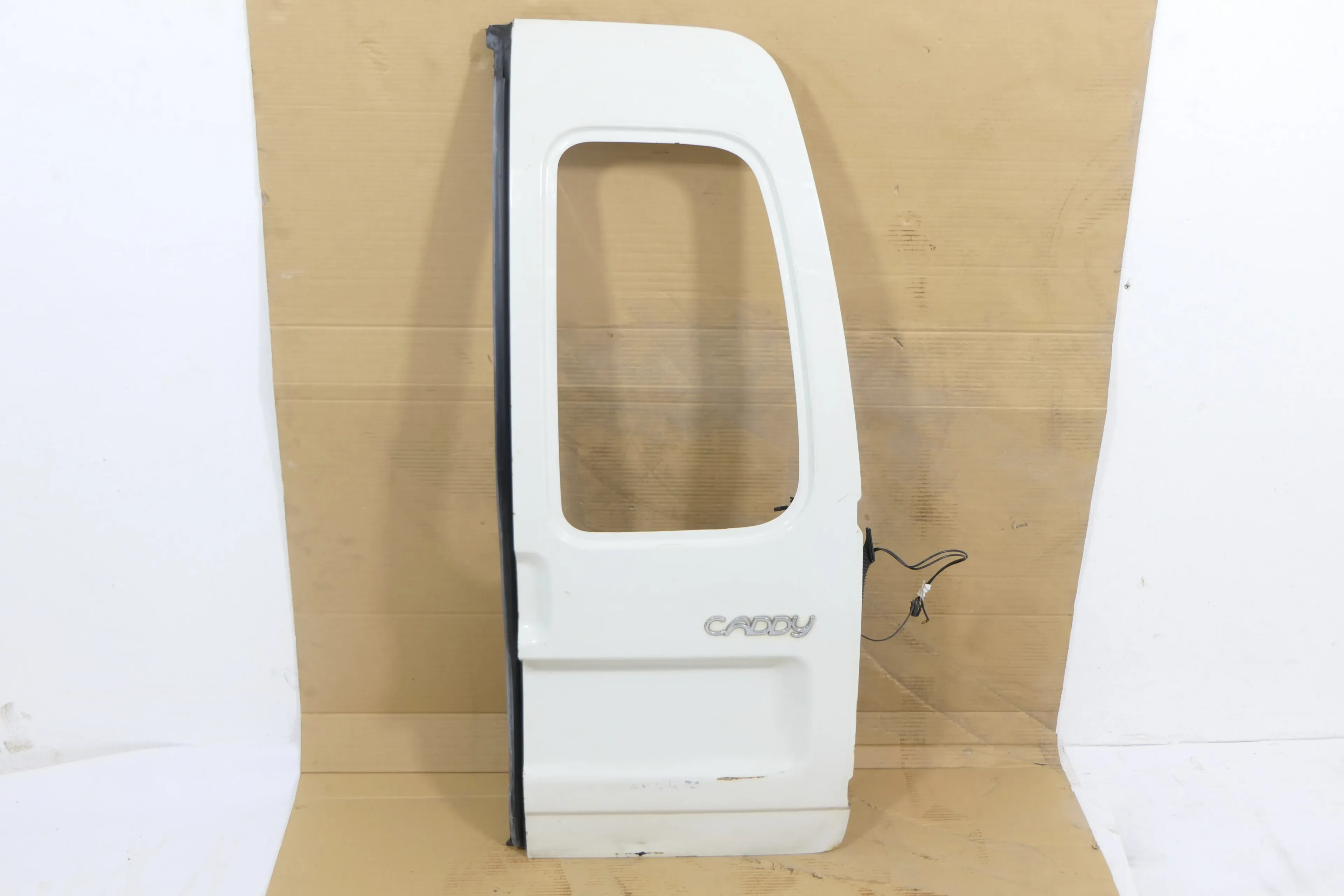 VW Caddy 9K Seat Inca Tür hinten rechts Heckklappe Hecktür weiß - Bild 1
