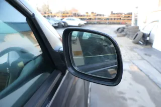 VW Golf 4 Bora manueller Spiegel vorne rechts Außenspiegel schwarz LC9Z bla Glas - Bild 2