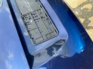 Skoda Fabia 6Y Combi Kombi Heckklappe Kofferraumklappe Klappe blau LF5U - DELLE! - Bild 9