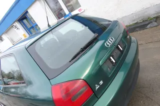 A3 8L bis cBj. ca1999 Heckklappe Kofferraumklappe Klappe hinten grün LZ6L Scheib - Bild 5