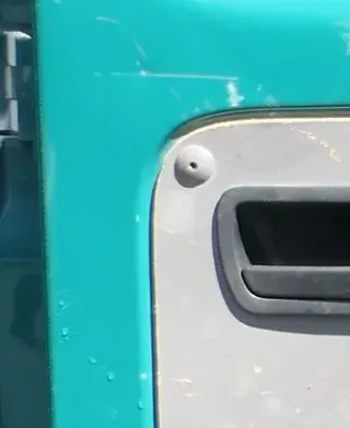 VW T5 Tür Türschloß hinten rechts 3B1837016BS    DOKA - Bild 2