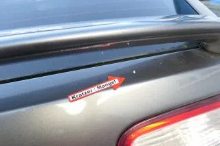Seat Leon 1M Heckklappe Klappe hinten Kofferraumklappe grau LS7T Spoiler - Bild 9