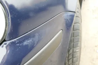 VW Golf 4 Stoßstange vorne Stoßfänger vorn vorne blau LA5G SWR + Kappen - Bild 6