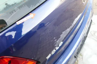 VW Polo 6R 6C Heckklappe Kofferraumklappe Klappe Scheibe blau LD5Q OHNEAnbauteil - Bild 6