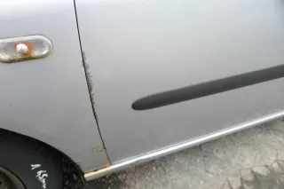 Ibiza 6L Tür Fahrertür 4/5-Türer vorne links silber grau LS7N - ohne Anbauteile - Bild 7