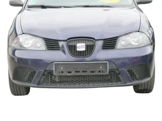 Seat Ibiza 6L Stoßstange Frontstoßstange vorne blau LW5U ab Ende 2006 Facelift - Bild 1