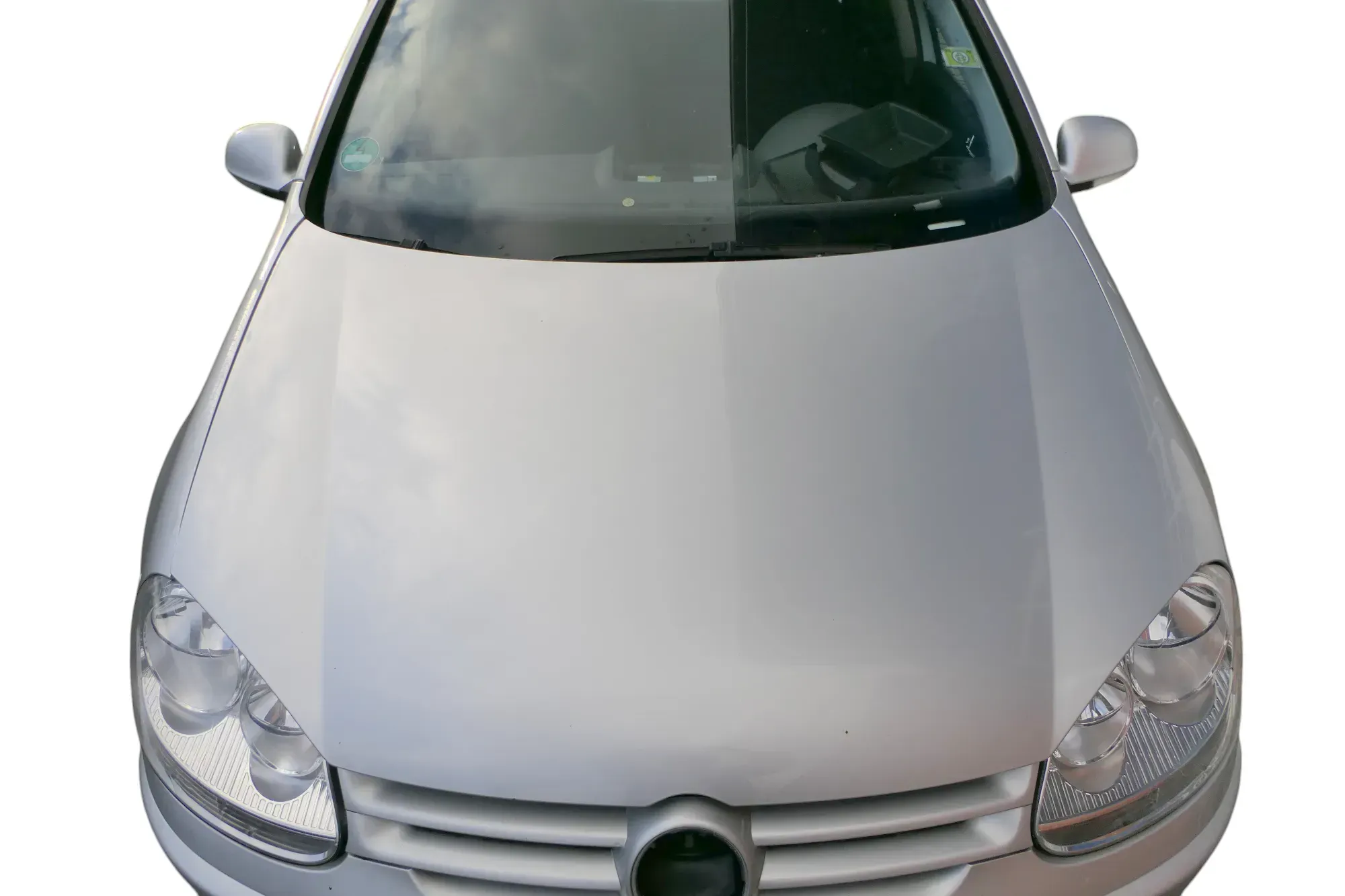 VW Golf 5 V 1K Motorhaube Haube Klappe vorne silber grau LA7W - Bild 1