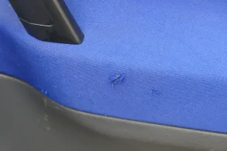1x VW Polo 9N 9N3 Türverkleidung Verkleidung Tür hinten rechts 4/5-Türer blau - Bild 4