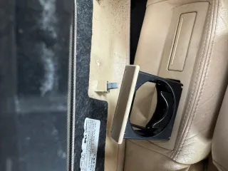 1x A6 4B Becherhalter Dosenhalter Getränkehalter hinten 4B0885955 vanille gelb - Bild 1