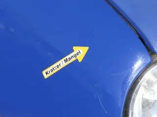VW Golf 4 1J Kotflügel vorne rechts blau LA5C - Bild 8