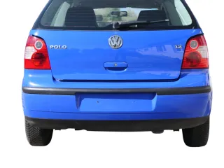 VW Polo 9N 9N3 Stoßstange Heckstoßstange hinten blau LA5F - Bild 1