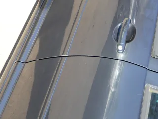 VW Golf 4 Bora Tür vorne links Fahrertür 4/5-Türer Kombi Variant grau LC7V - Bild 19