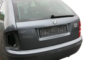 Skoda Fabia 6Y Combi Kombi Heckklappe Kofferraumklappe Klappe grau LF7V - Bild 3