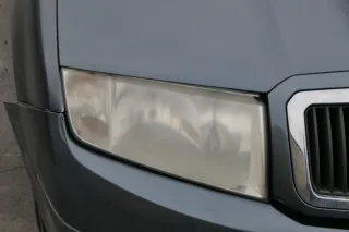 Skoda Fabia 6Y Motorhaube Klappe vorne grau LF7V mit Grill vorn - Bild 2