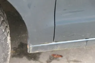 VW Polo 9N3 Kotflügel vorne links grün LC6X - Bild 3