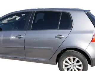 Golf 5 V 1K Tür Türrahmen hinten links 4/5-Türer grau LA7T -ohneAnbautei - Bild 1
