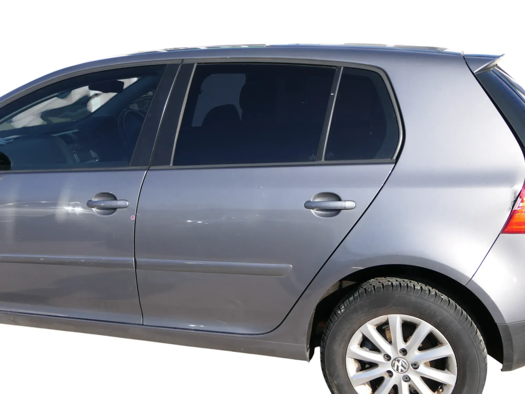 Golf 5 V 1K Tür Türrahmen hinten links 4/5-Türer grau LA7T -ohneAnbautei - Bild 1