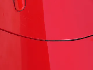 Skoda Fabia 5J Limousine Tür hinten links rot LF3K - ohne Anbauteile - Bild 4