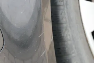 VW Polo 9N 9N3 Stoßstange Heckstoßstange hinten schwarz LC9Z - Einparkhilfe PDC - Bild 7
