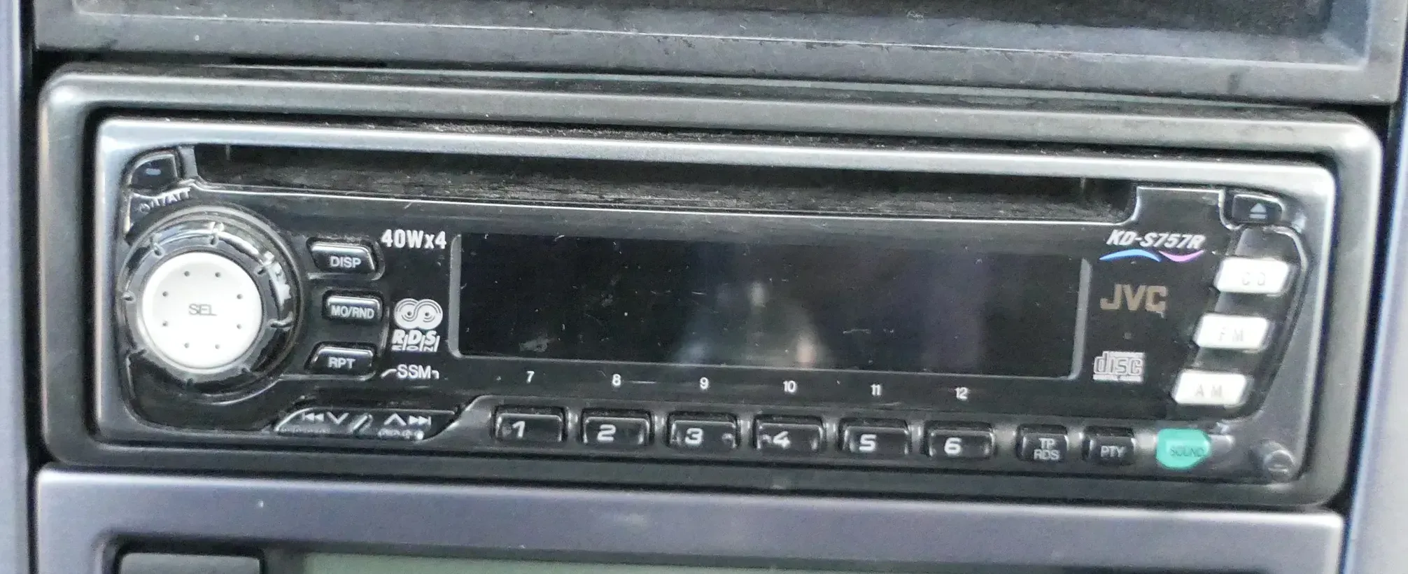 VW Golf 4 Bora T5 T4 Radio JVC KD-S757R CD Player 40W x 4 RDS - Bild 1